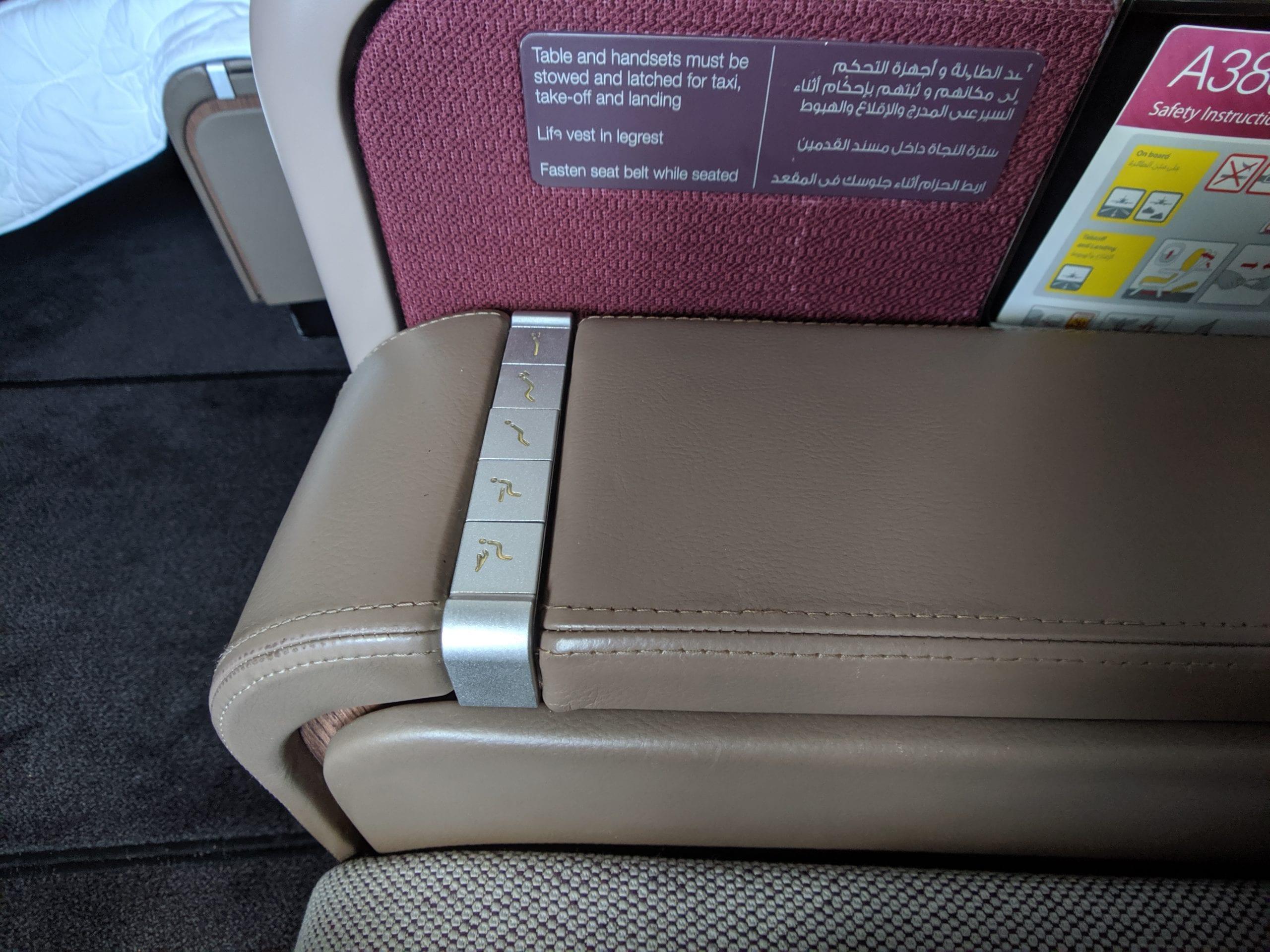 qatar airways first class