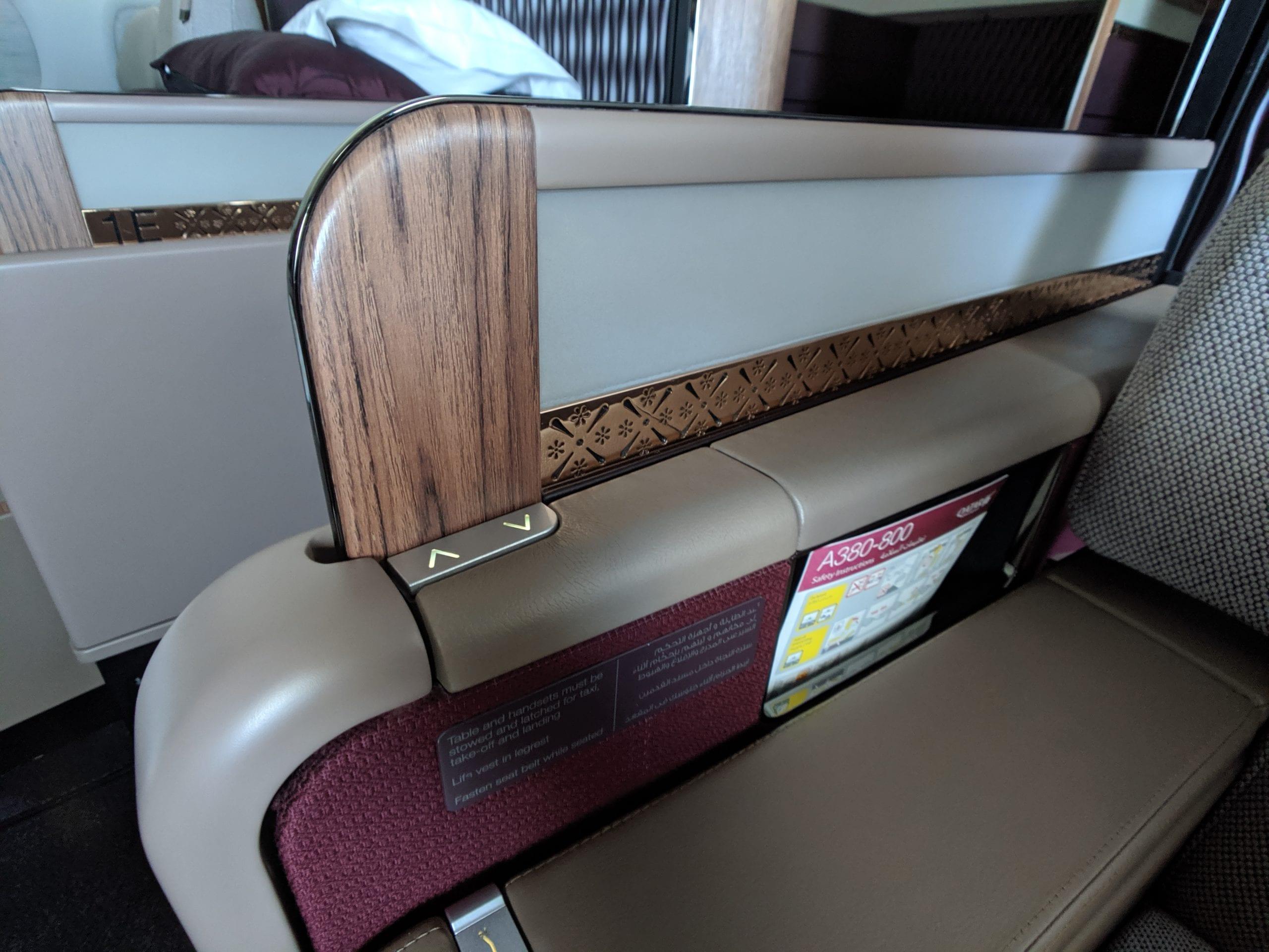 qatar airways first class