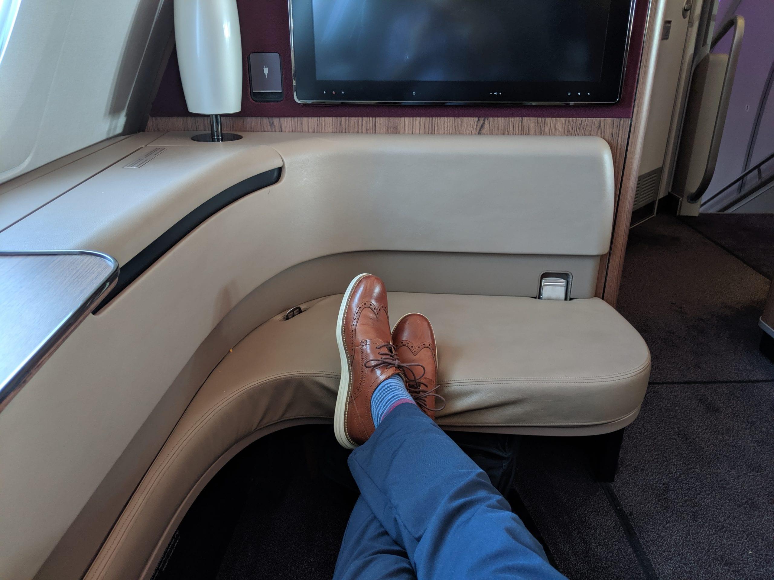 qatar airways first class