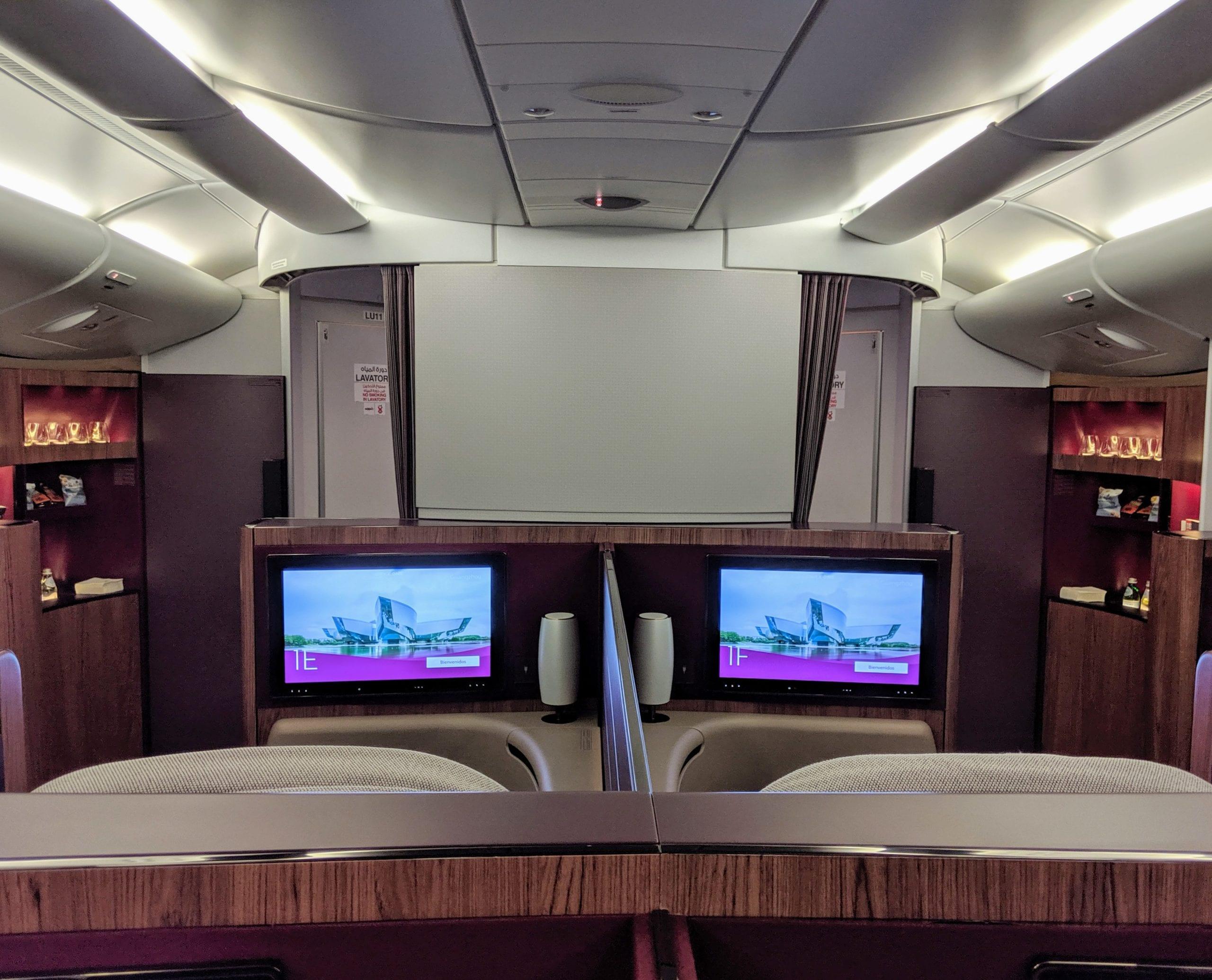 qatar airways first class