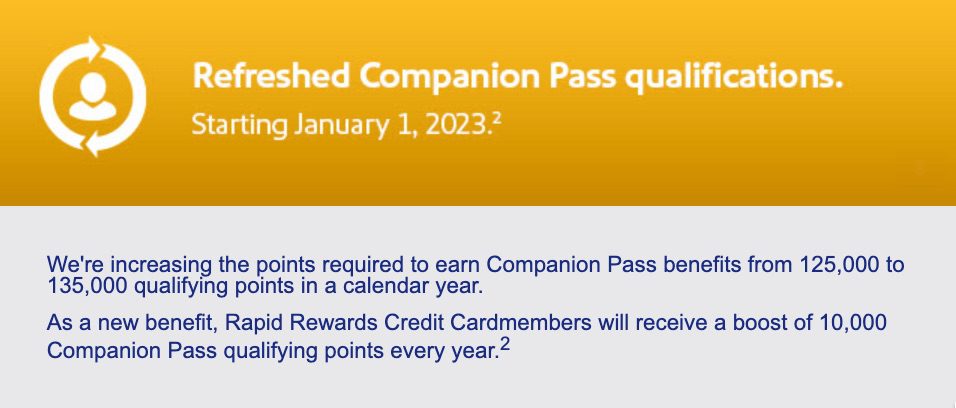 southwest companion pass requirements