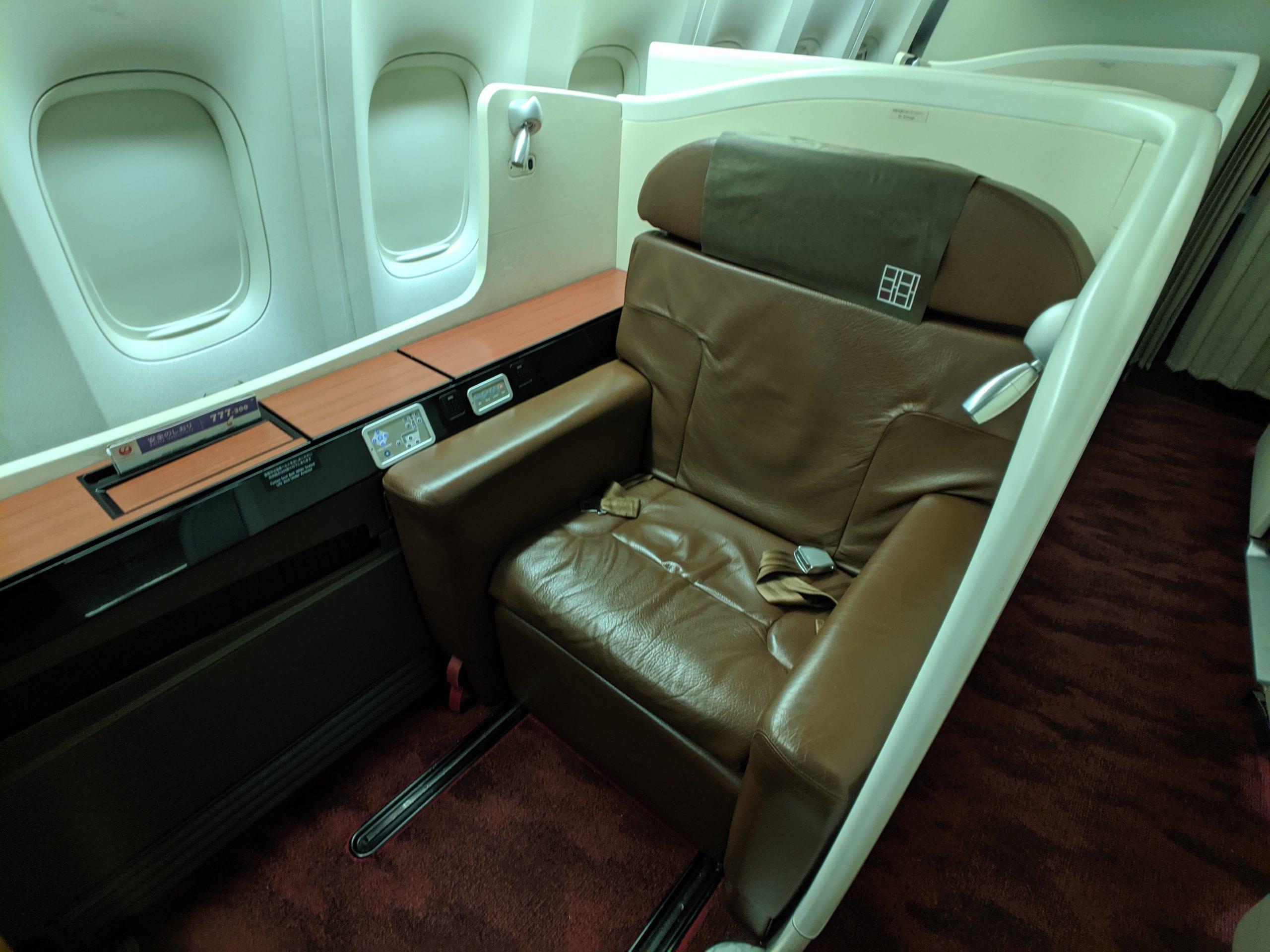 japan airlines first class review