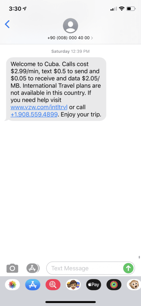 text message