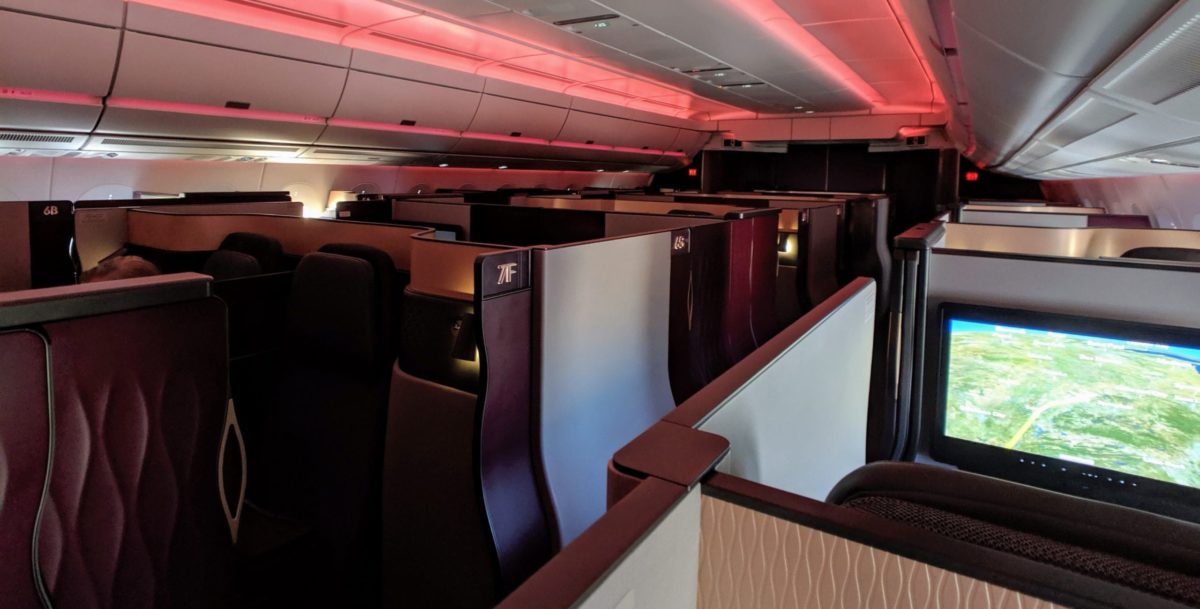 qatar qsuite business class