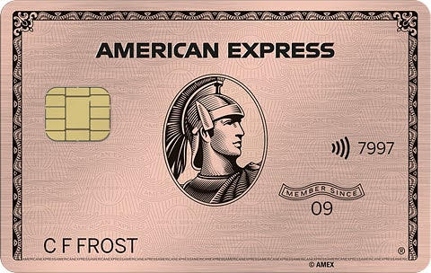 amex rose gold card