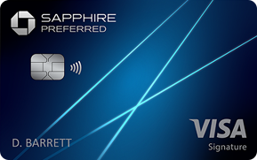 chase sapphire preferred card 