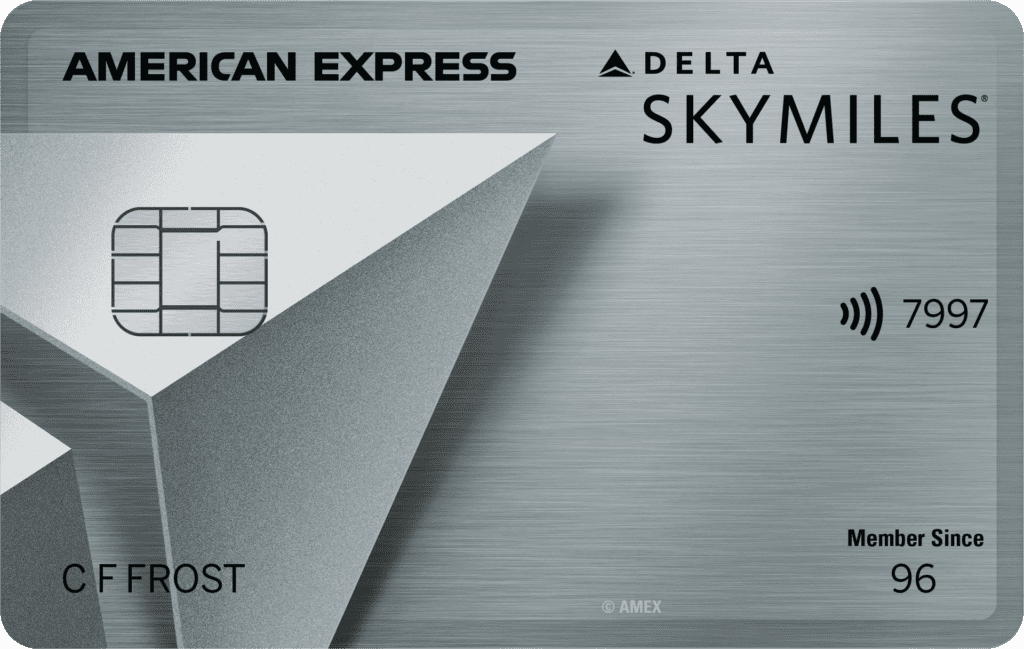 delta skymiles platinum american express card