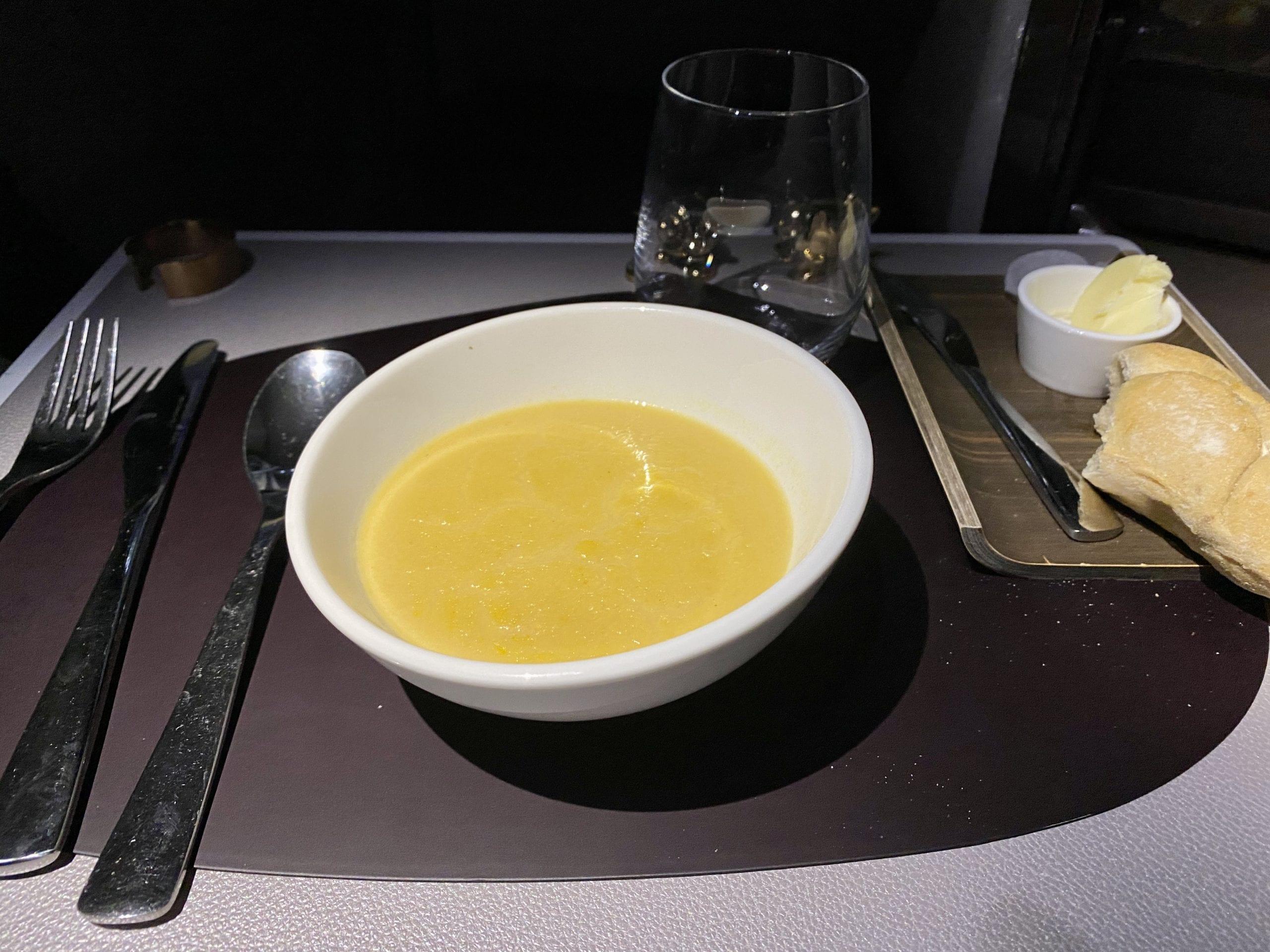 virgin atlanitc upper class meal service