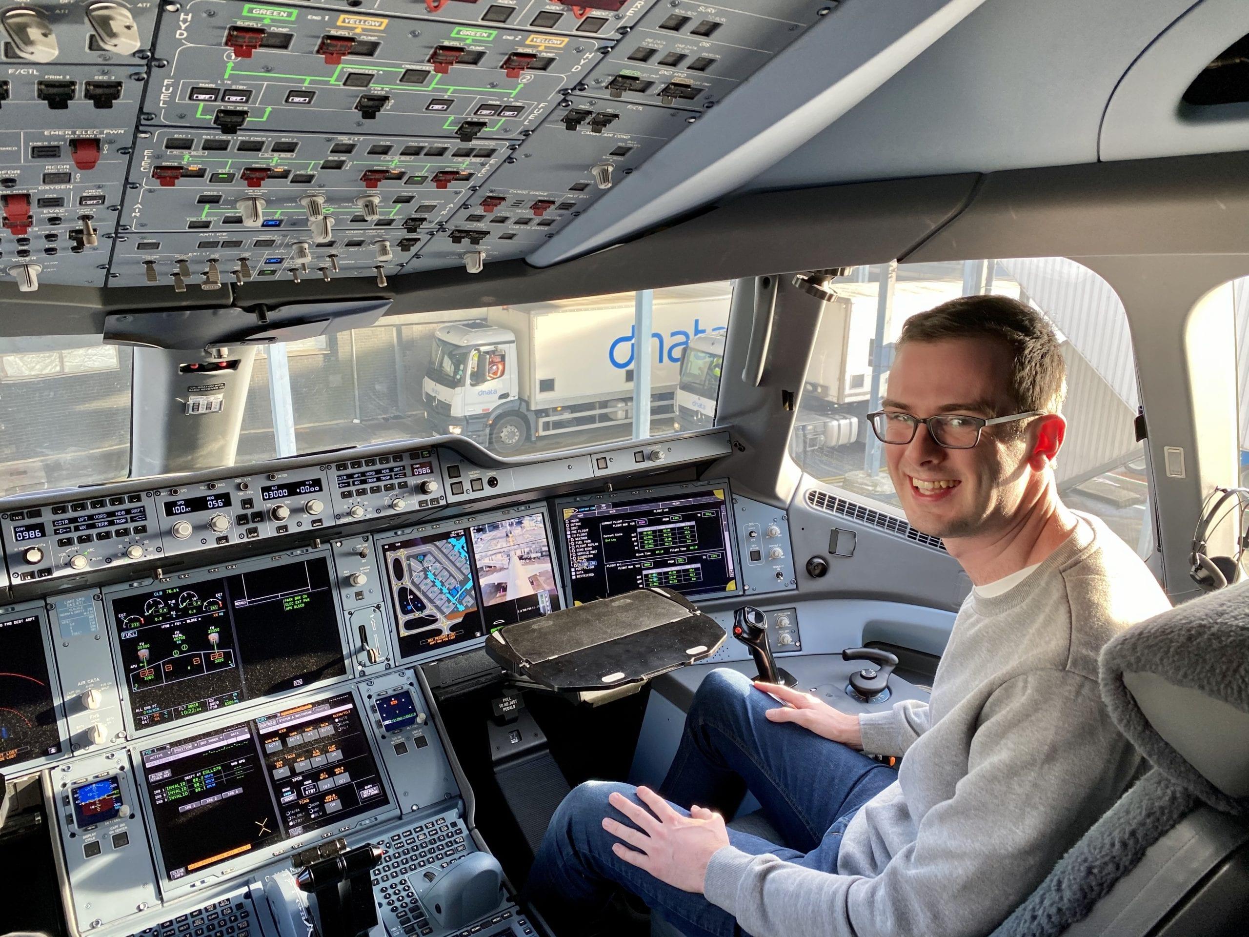 virgin atlantic upper class cockpit