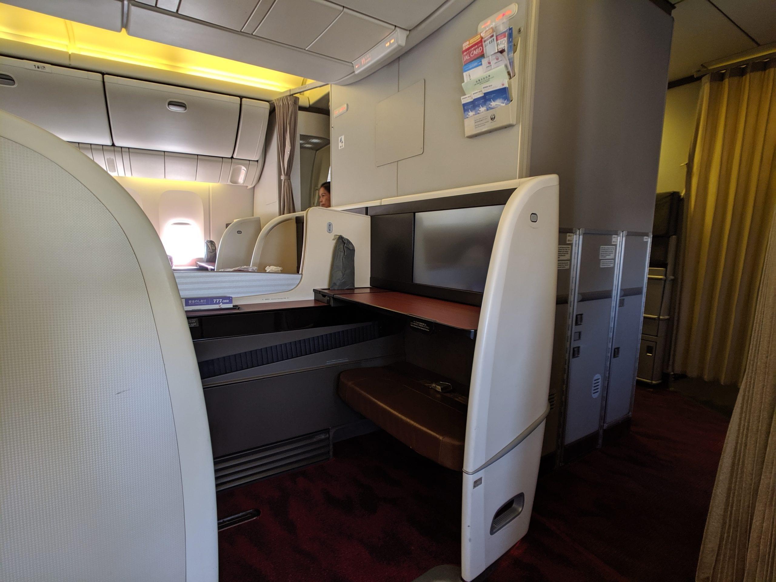 japan airlines first class review