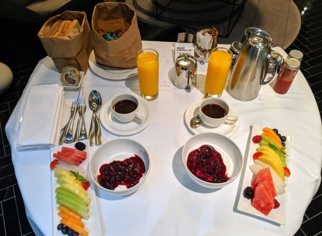 breakfast spread