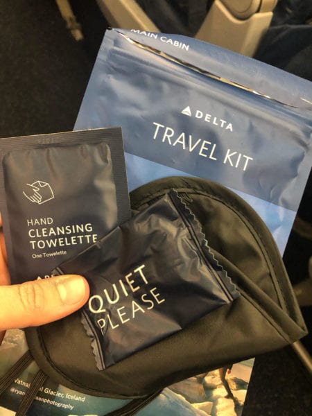 delta food amenity kit