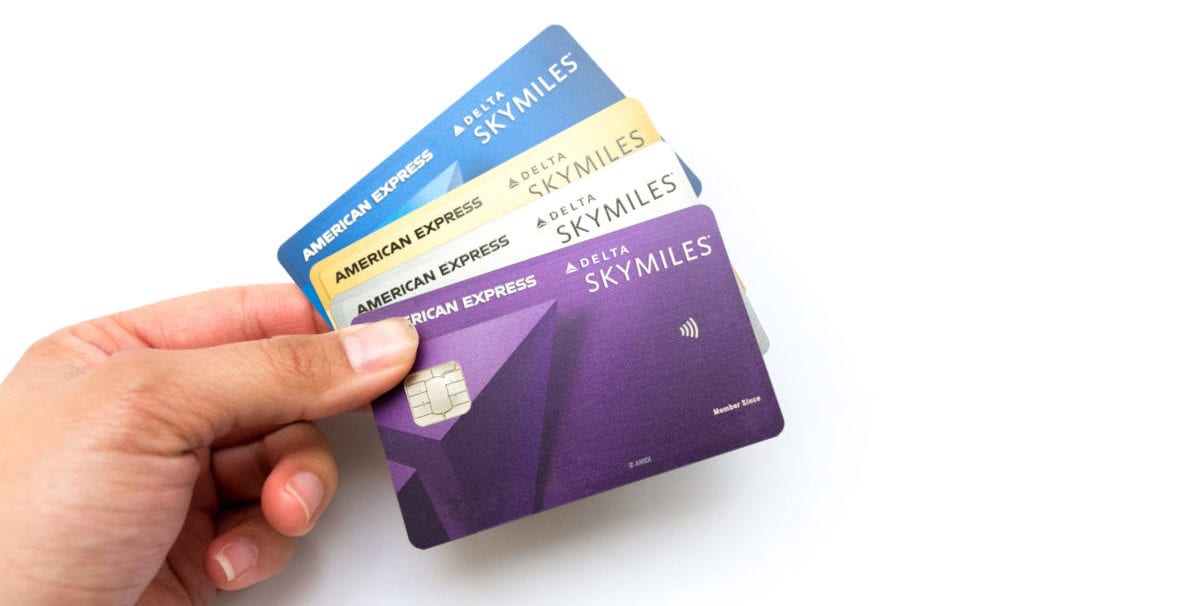 delta skymiles card free bag