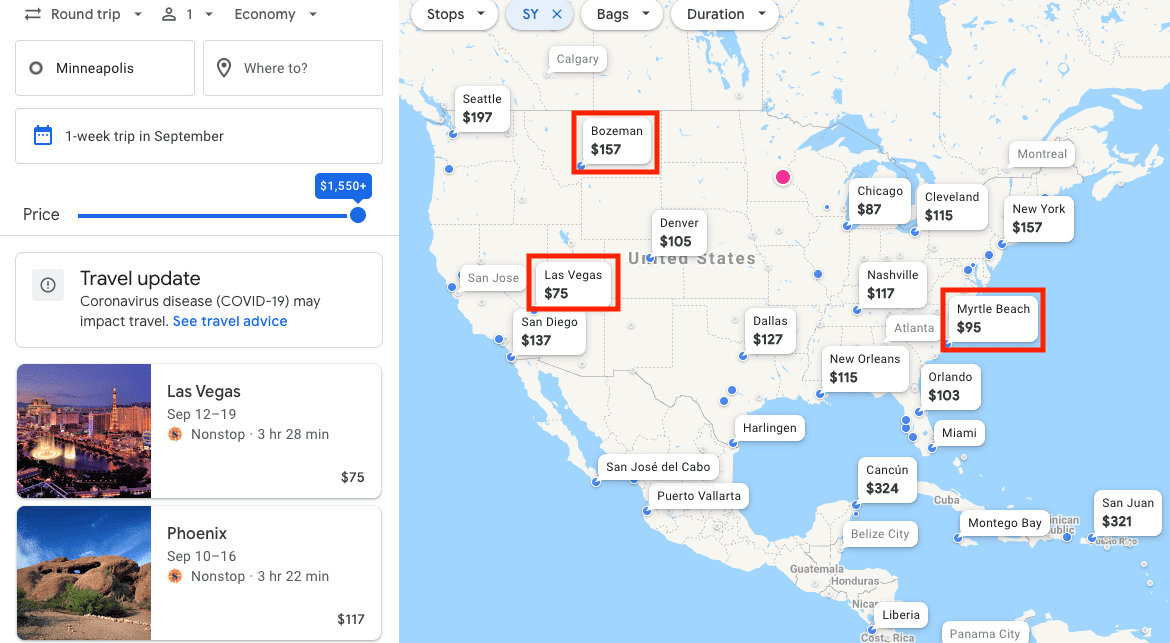 Got an Airline Voucher? Find Routes to Fly with this Tool