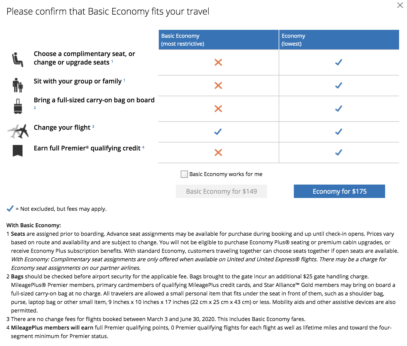 United Basic Economy Checked Bag Online, SAVE 59%.