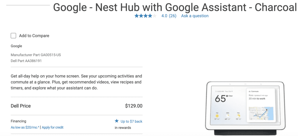 nest hub