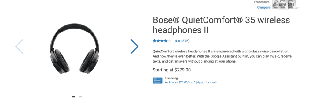 bose headphones