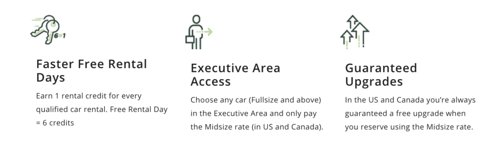 executive access area text