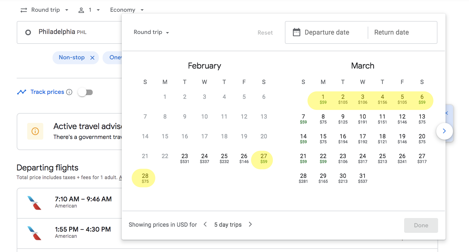 covid-19 flight pricing