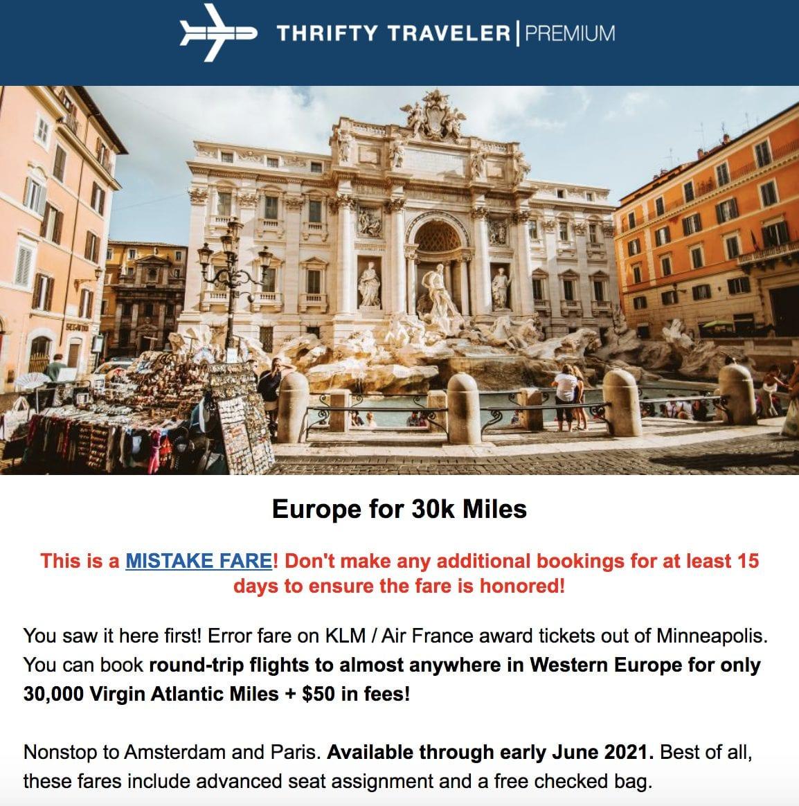 Italy 30k miles