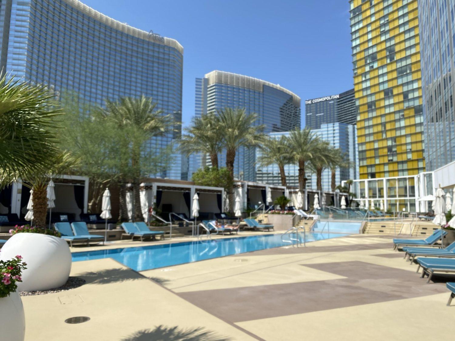 waldorf astoria las vegas pool