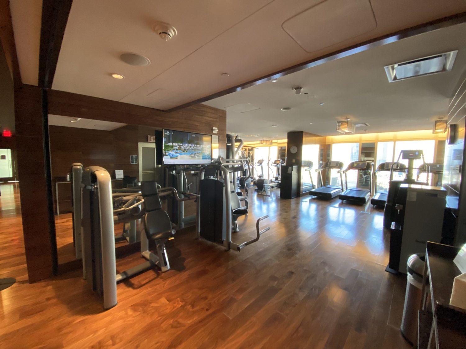 waldorf astoria las vegas gym