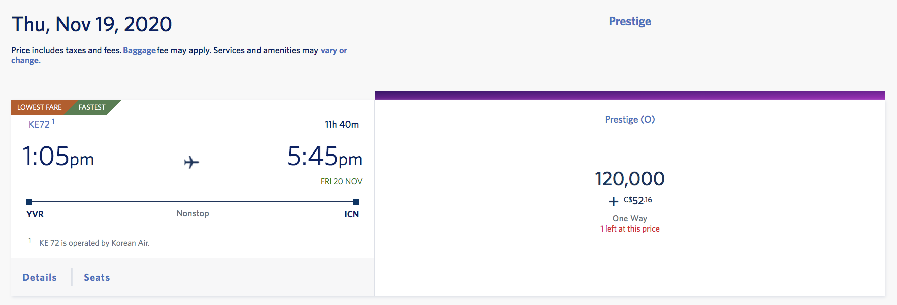 delta skymiles pricing