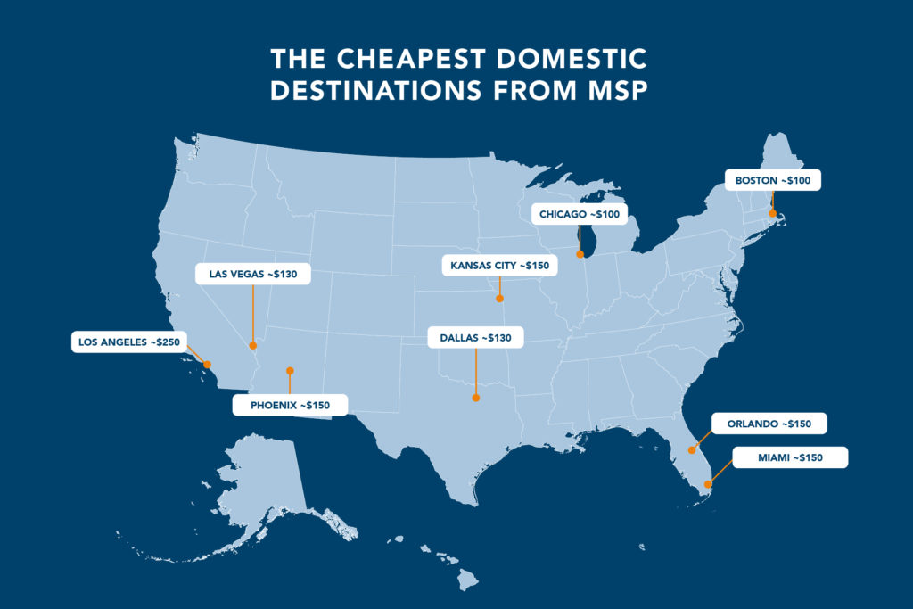 The Ultimate Guide to Find Cheap Flights From Minneapolis (MSP)