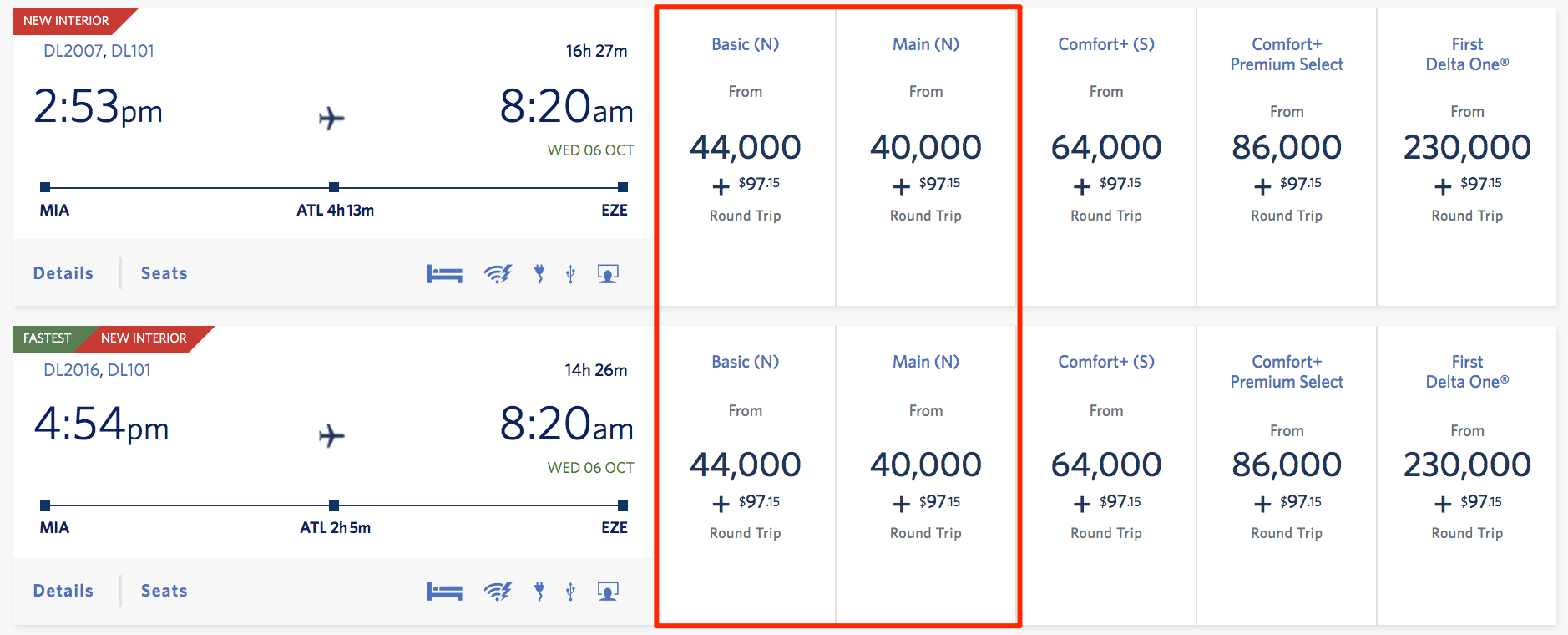 basic economy rates argentina