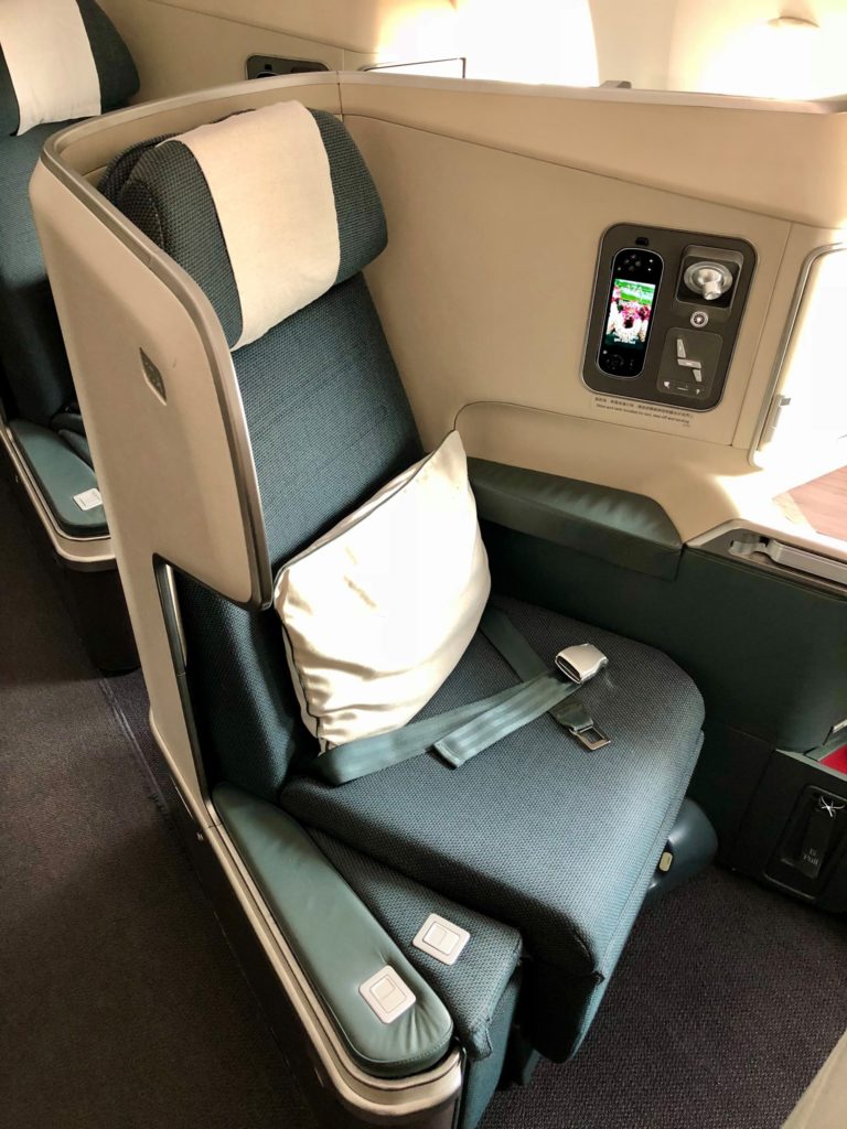 cathay pacific business class