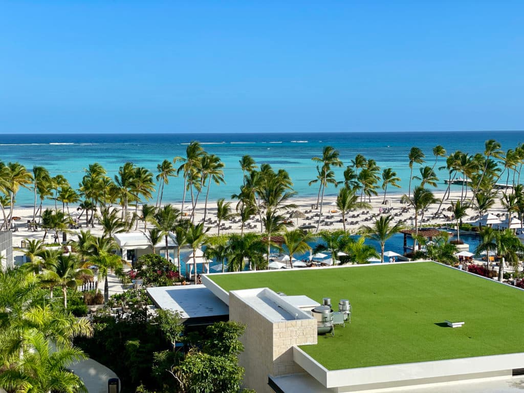 hyatt ziva and zilara cap cana balcony view