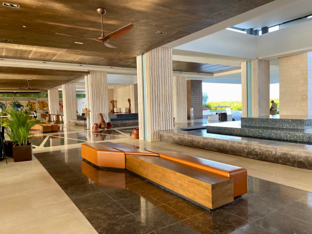 hyatt ziva and zilara cap cana lobby