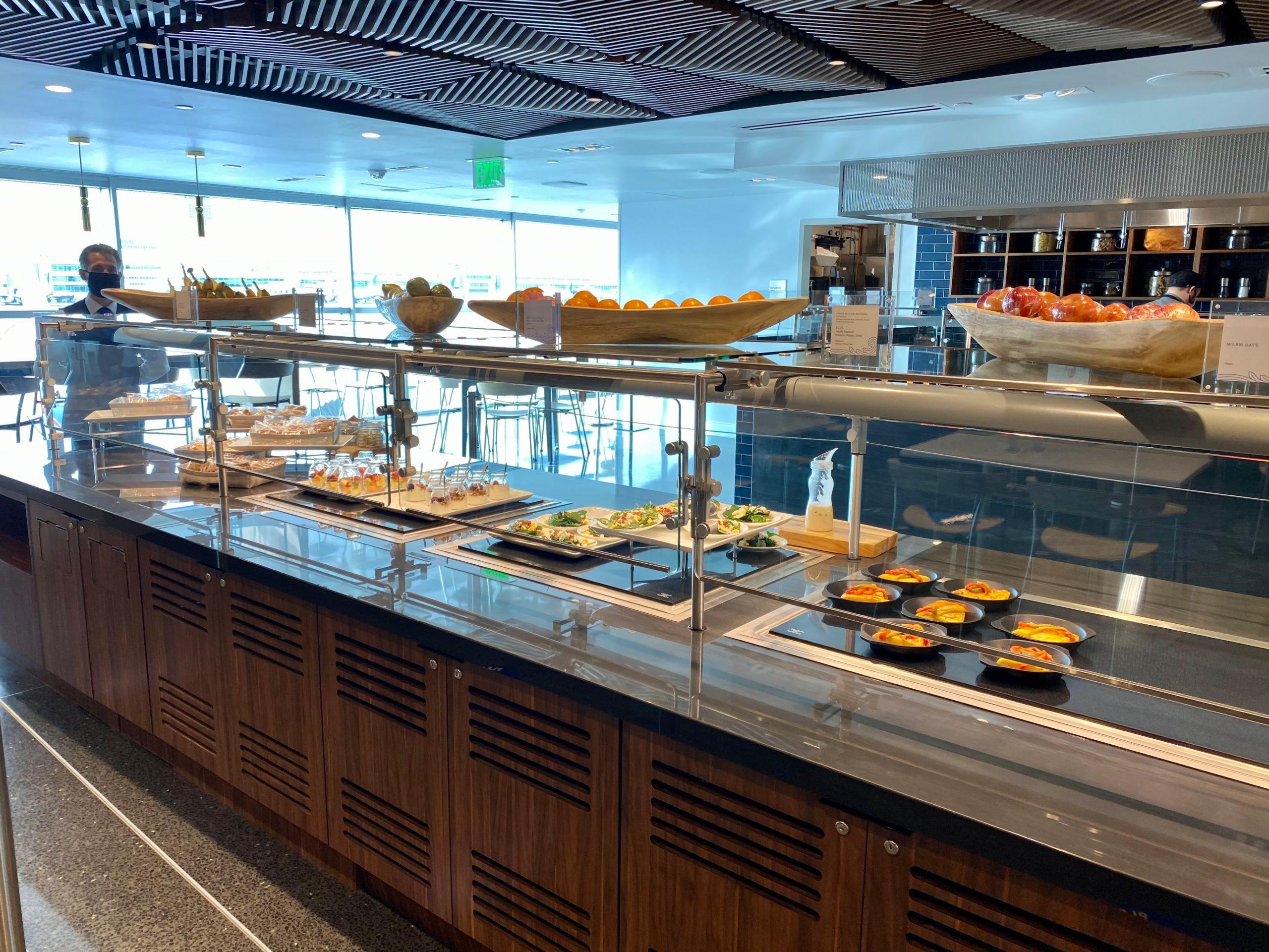 denver centurion lounge food