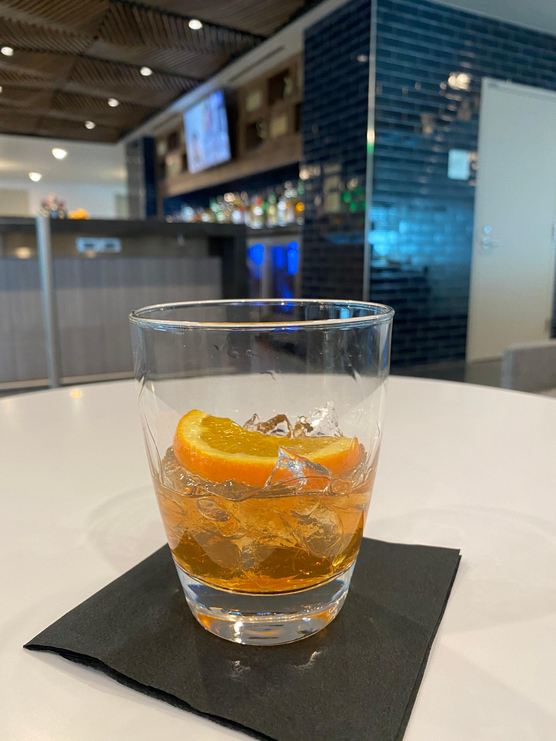 denver centurion lounge cocktail