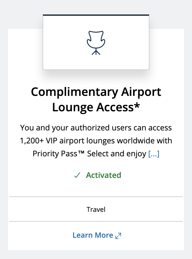 priority pass activation page for sapphire reserve cardholders