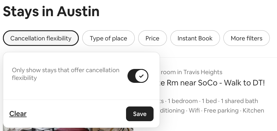 airbnb cancellation policy