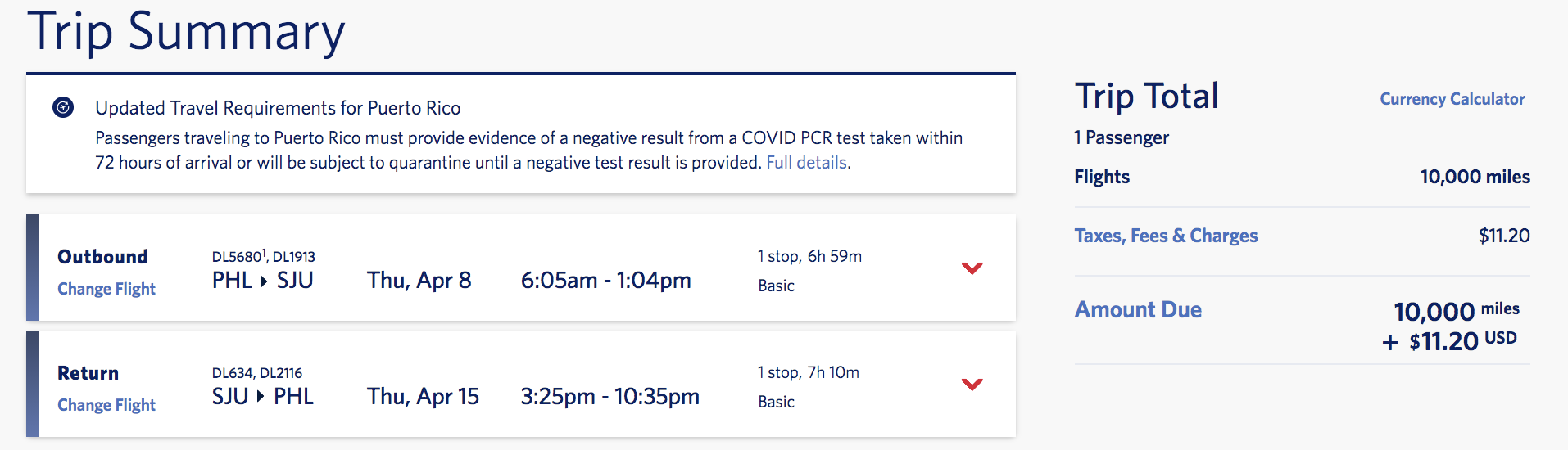 delta skymiles flash sale puerto rico