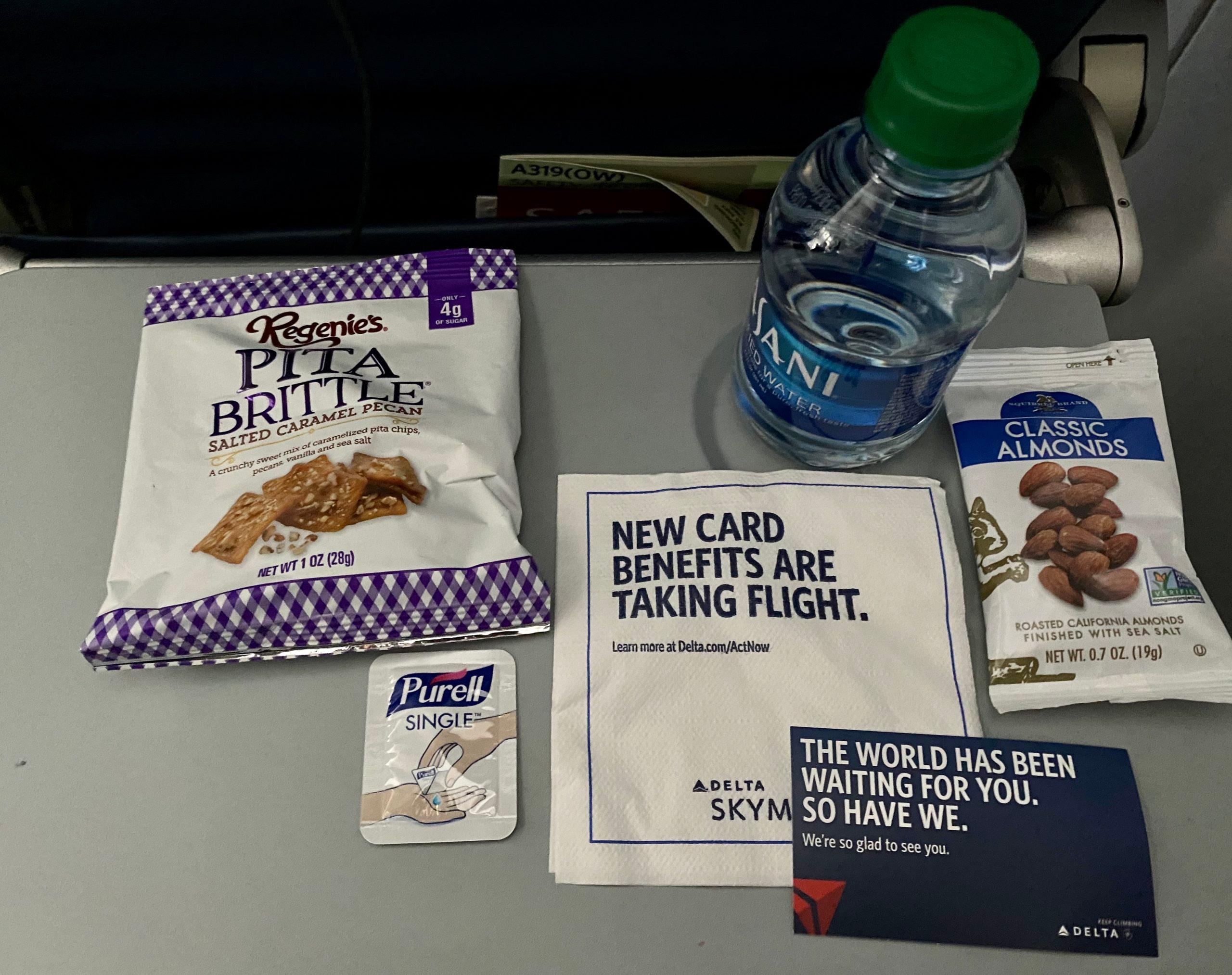 delta in-flight service