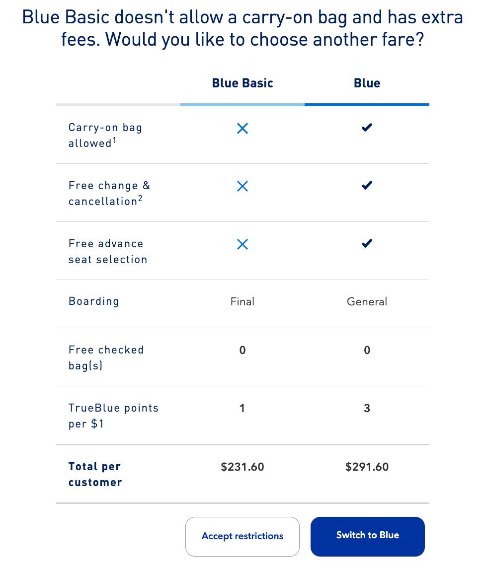 Basic Economy Fares What You Get & Why You May Want to Avoid Them