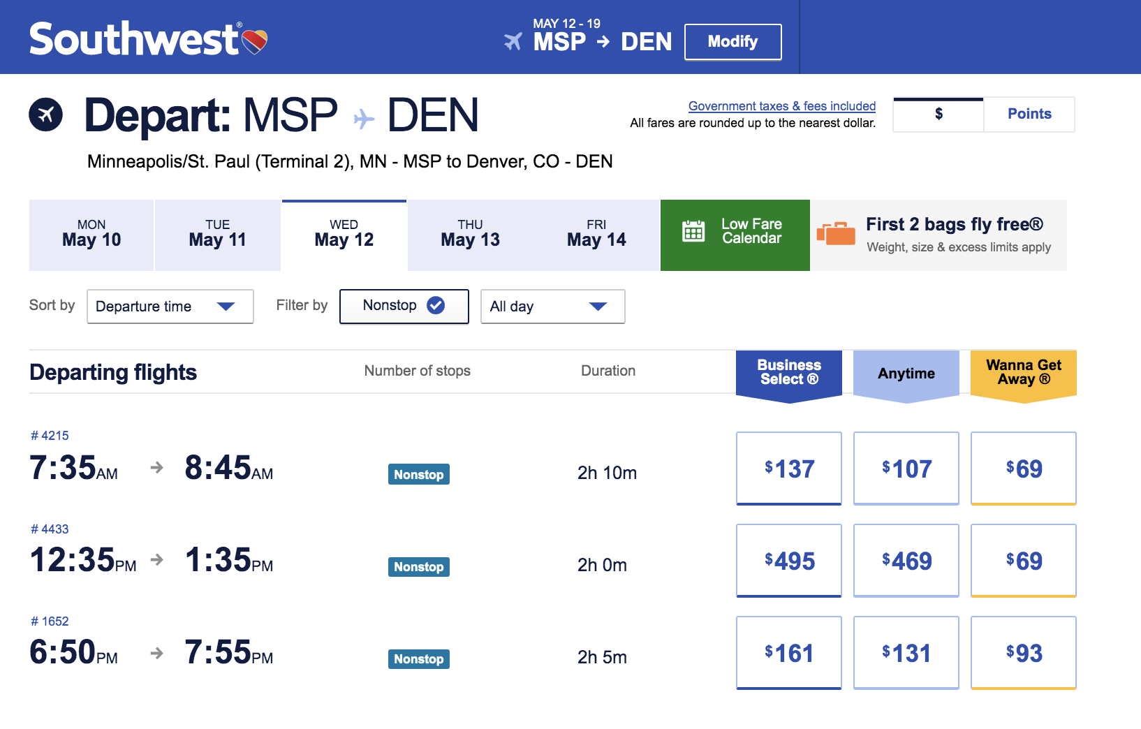 airline booking outage