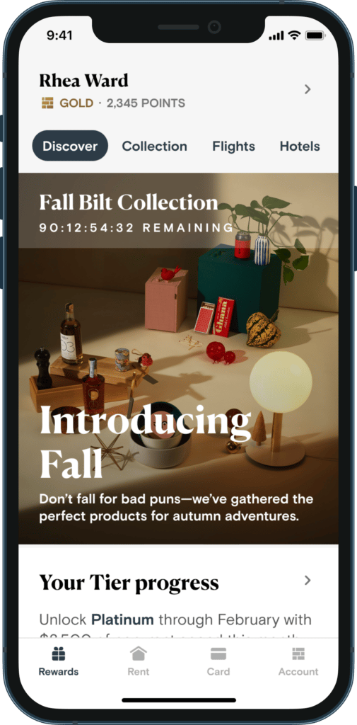 Bilt Rewards collection
