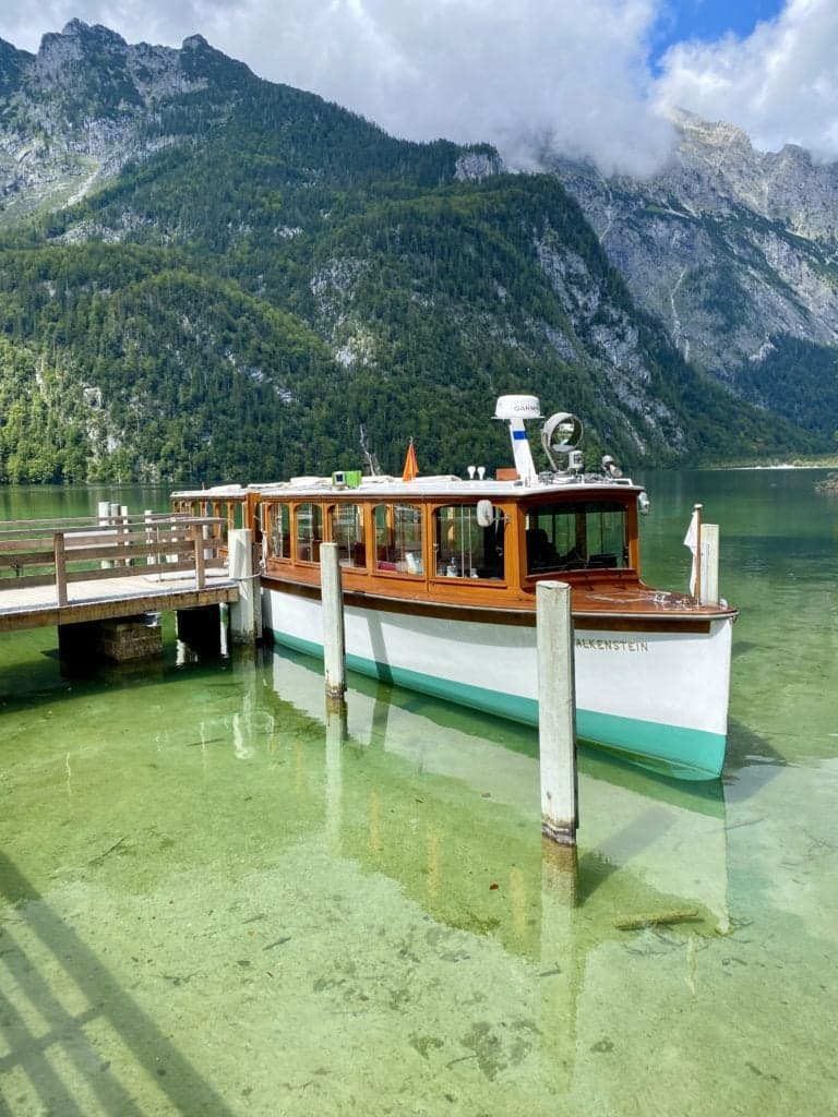 Boat at Konigsee, Germany