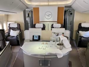 lufthansa first class