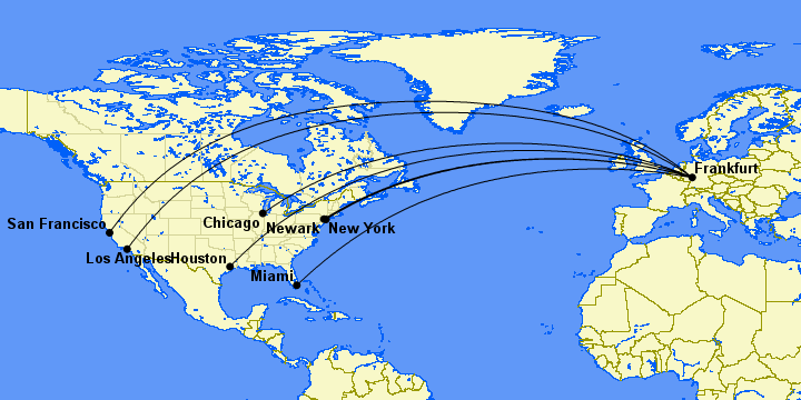 lufthansa first class routes