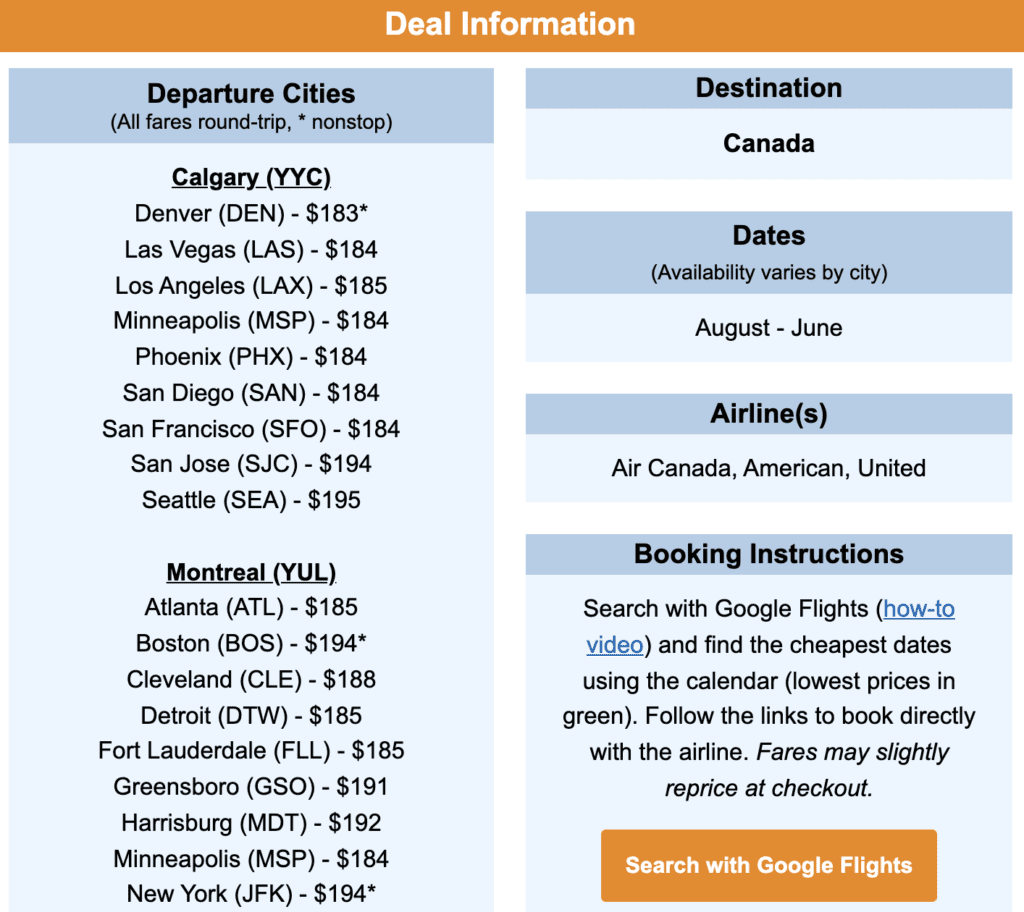 cheapest flights from MSP