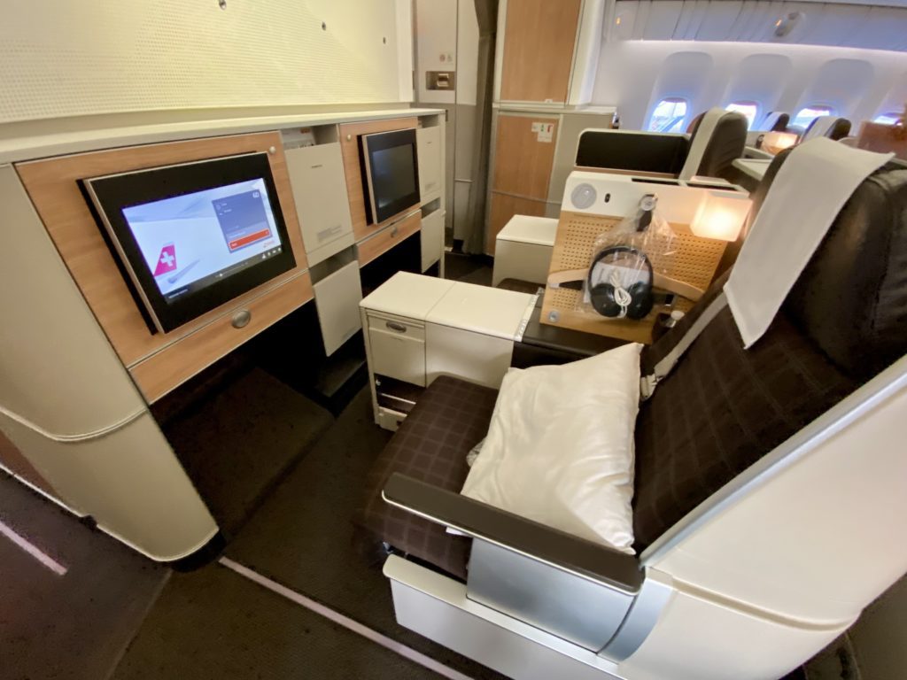 swiss airlines business class