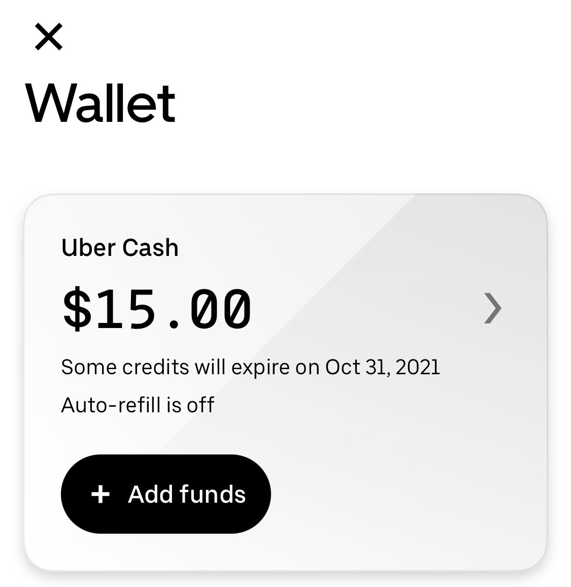 Amex Uber credits