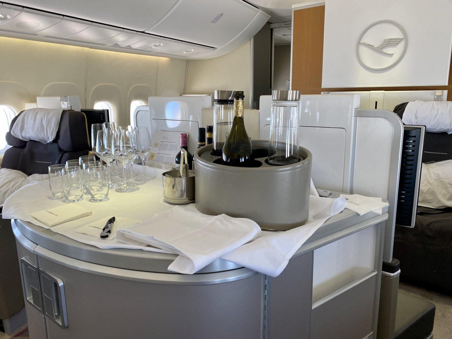 lufthansa first class