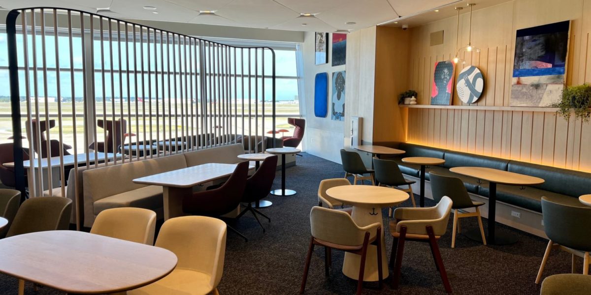 First look at Capital One airport lounge opening in Washing Dulles