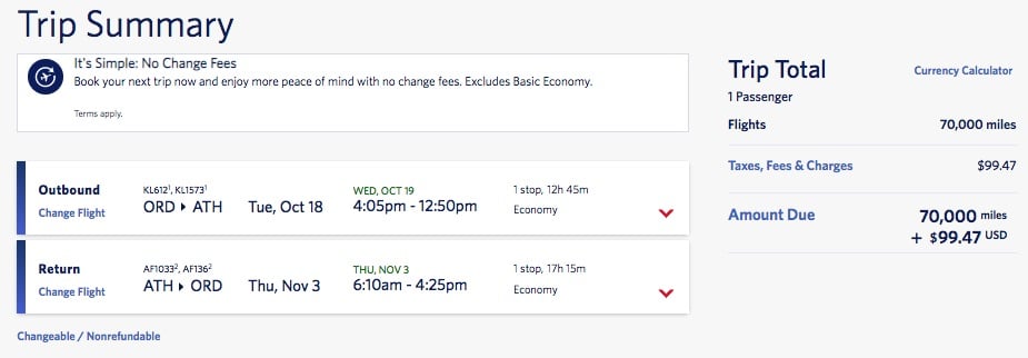 delta skymiles pricing